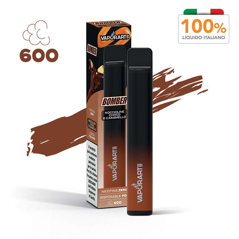 BOMBER - Noccioline, choco e caramello | Vaporart Official Store