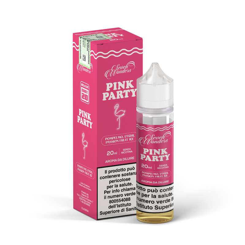 PINK PARTY - pompelmo, litchi e passion fruit ice | Vaporart Official Store